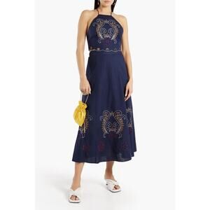 #53bk- SACHIN & BABI- NWT- Colleen Skirt In Midnight Sz:10 Ret$495